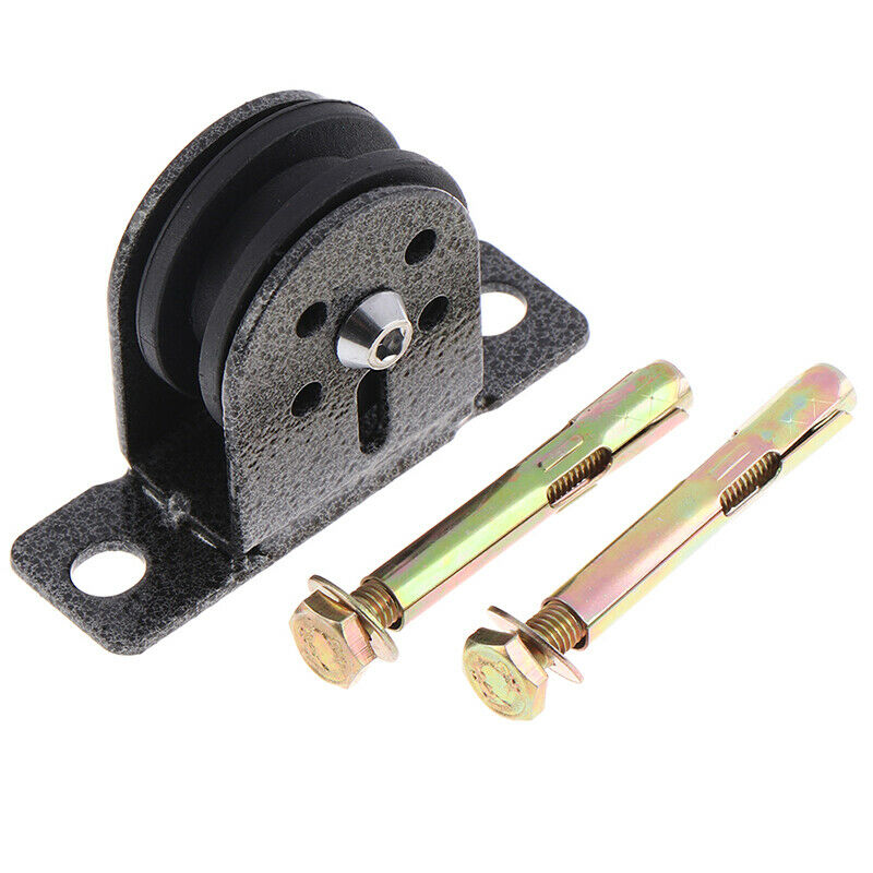 300KG Mute Fixed Wheel Bearing Wire Rope Pulley Gym Fitness Accessories WOmd XC