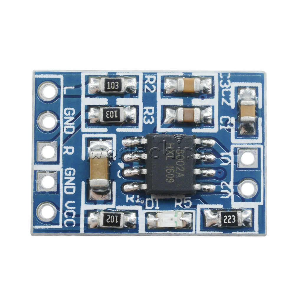 2PCS Mini Audio Voice Amplifier Module HXJ8002 Power Amplifier Replace PAM8403