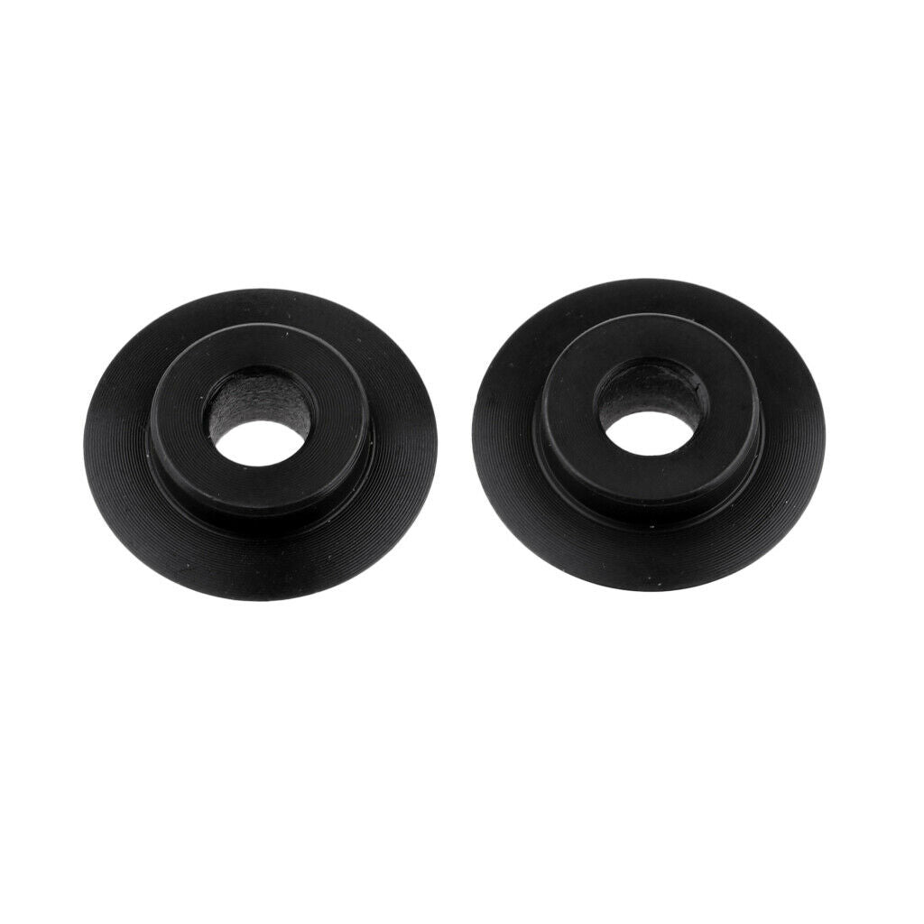 2 Count 18mm Dia. Tubing Cutter Replacement Wheel Pipe Cutter Wheels Black