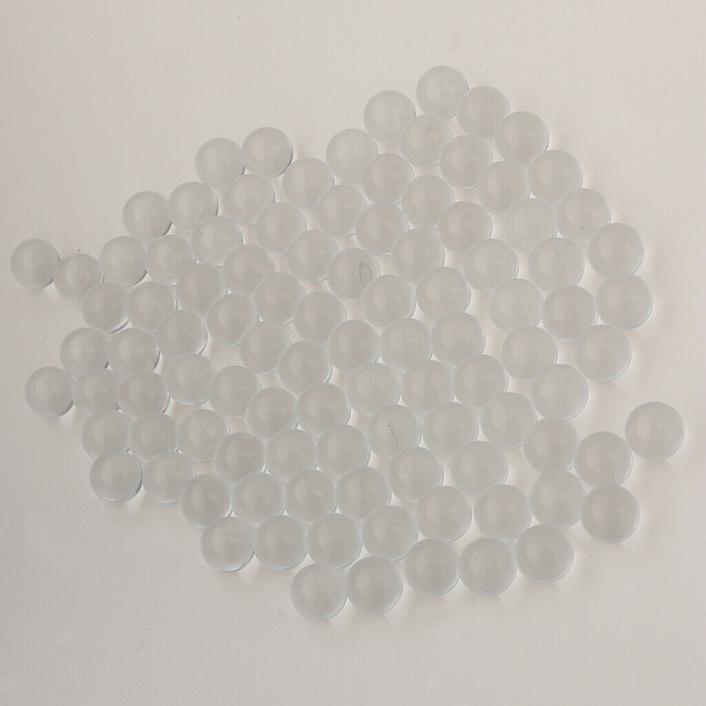 Transparent Glass Marbles, Pack of 100 Pieces, Vase Fillers Decor, Marble Games