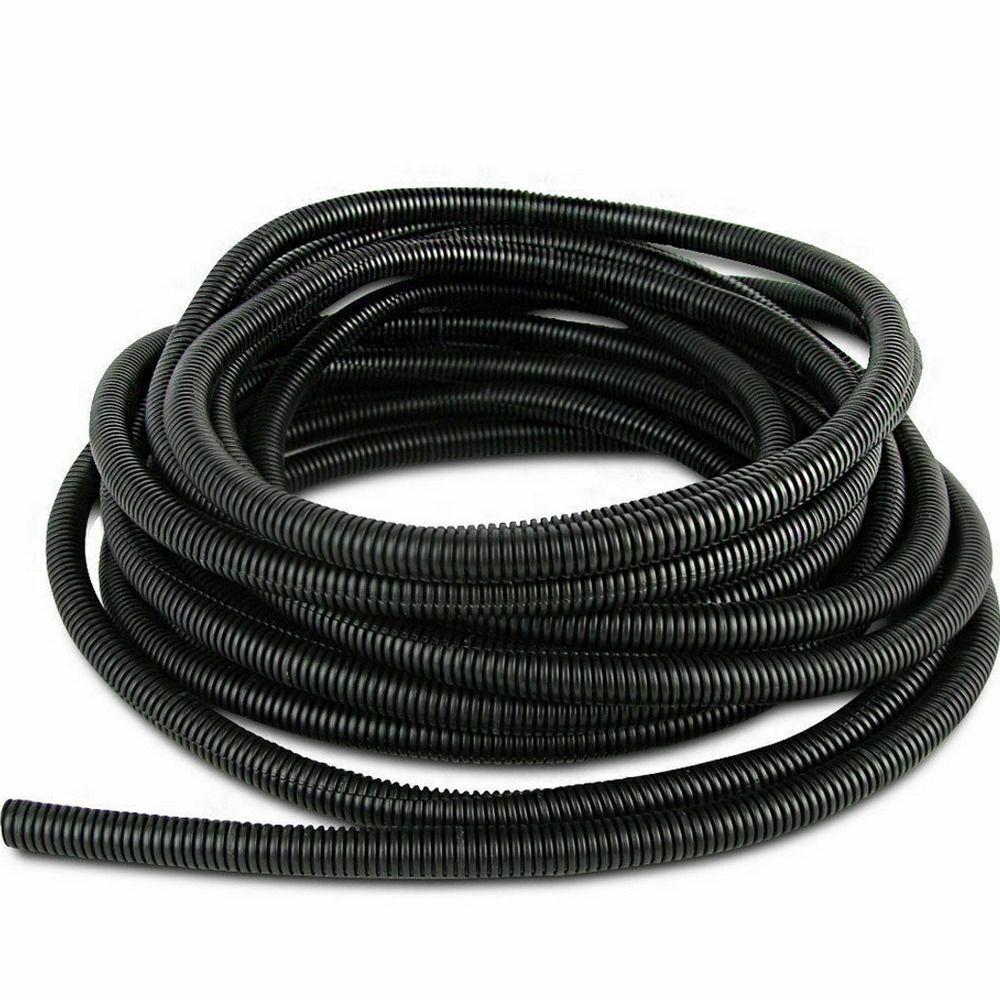10' Feet 1/2" combine Loom Wire Cable Flexible Tubing Conduit Hose Cover Car