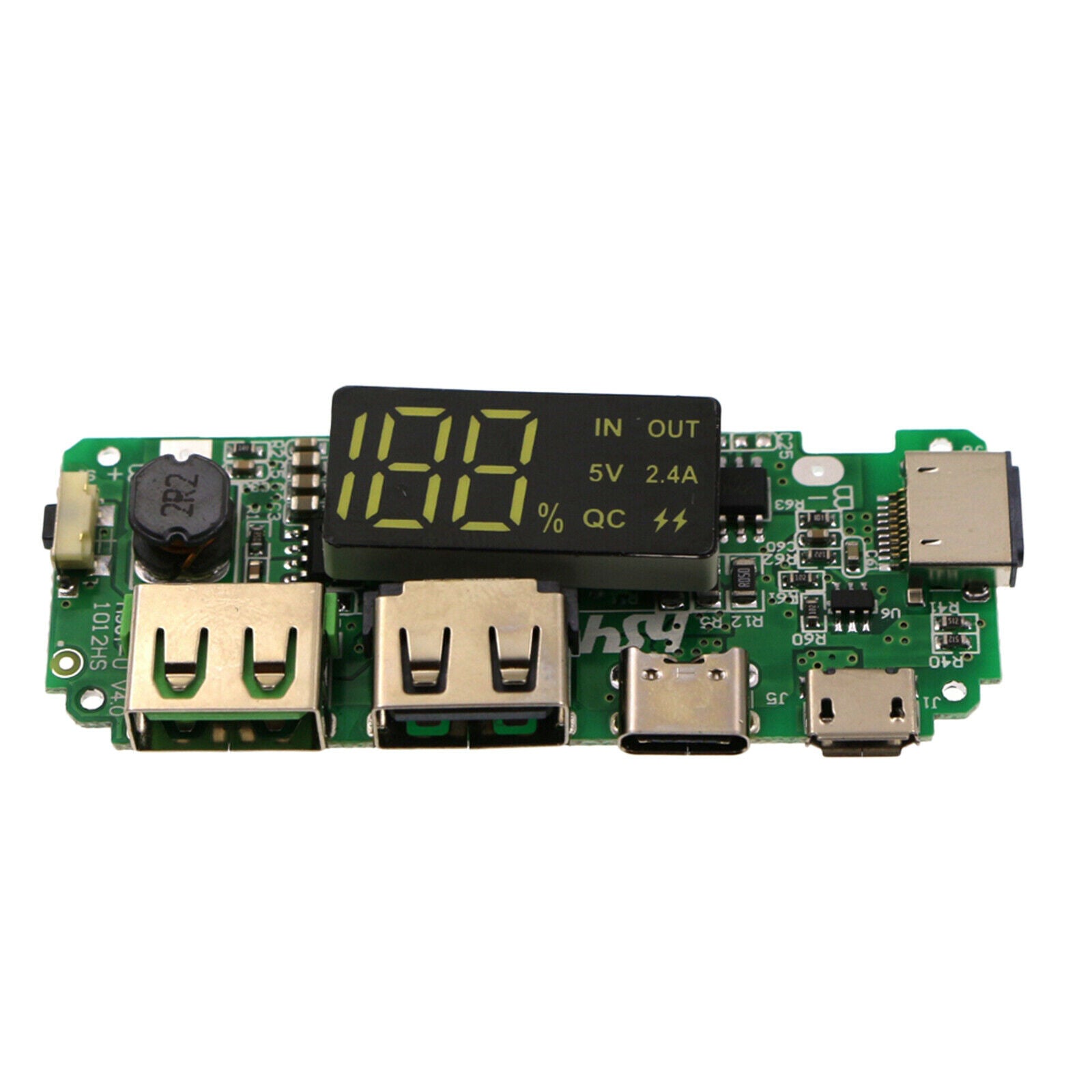 4x 5V 2.4A Dual USB Battery Charger Boards Mobile Charging Accessories