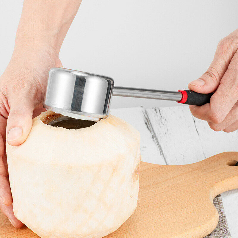 1PC Coconut Opener Stainless Steel Manual Durable Tool Useful Gad SJAUJCAUBD