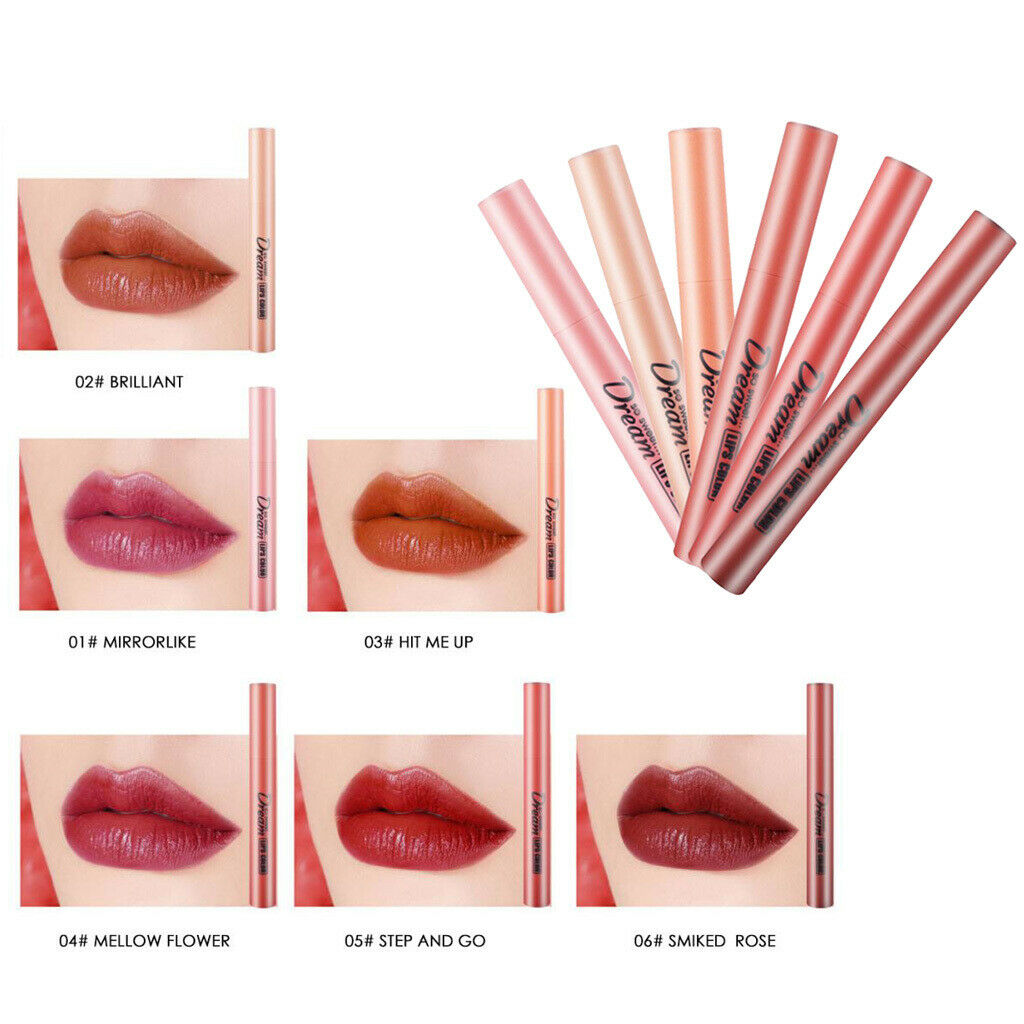 Hydrating Lipsticks Set Long-Lasting Pigmented Creamy Smooth Lip Stick