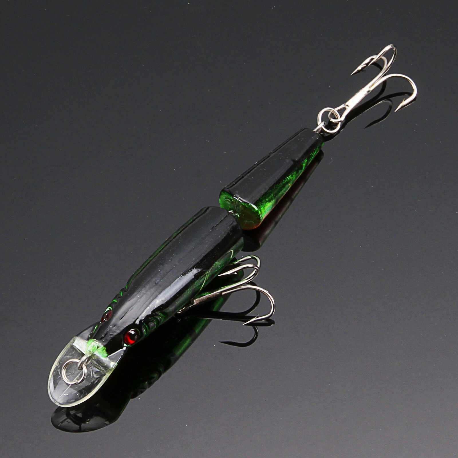 Lots 5pc 10.5cm Fishing Lures Bait Simulate Hard Bait Fishing Trackle & #6 Hook