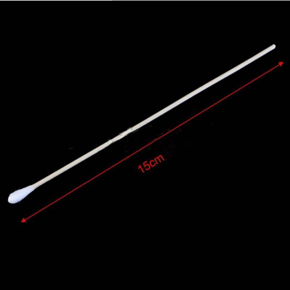 100Pcs 6 Inch Gun Cleaning Cotton Swabs Large Tapered Swabs Gun Clean Brush Set