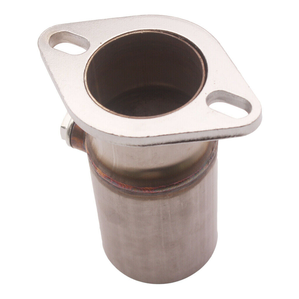 Replacement 3inch Pipe to 2.5inch 2 bolt Flange Reducer w/ o2 bung Downpipe