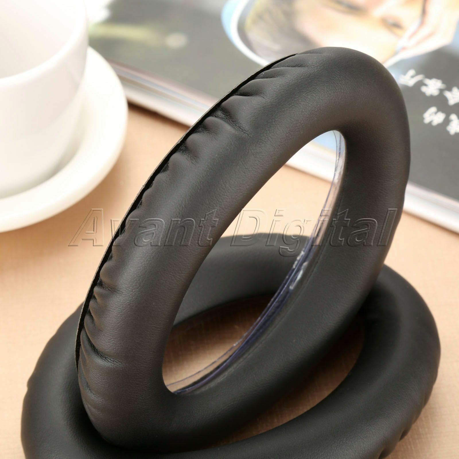 Black Replacement Headphones Earpads Foam Ear Pads Cushion Easy Installation