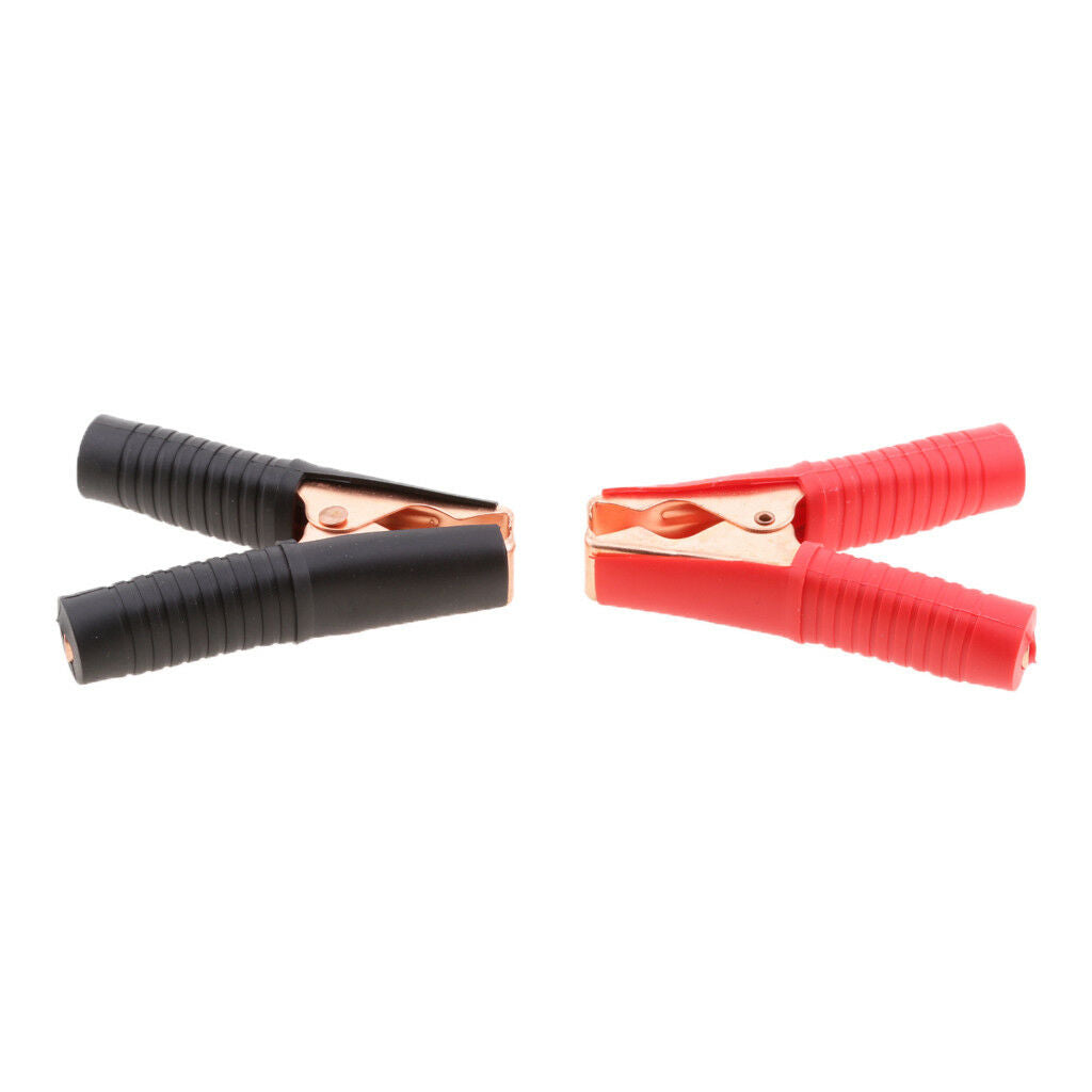 2 Pieces Jumper Starter Booster Cable Battery Test Alligator Clamp Clips