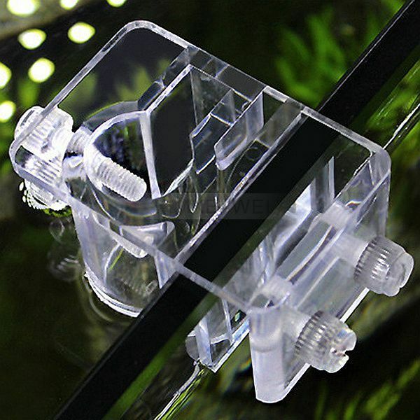20mm Acrylic Aquarium Hose Tube Fixing Pipe Clip Holder Clamp For Dia Water Pipe