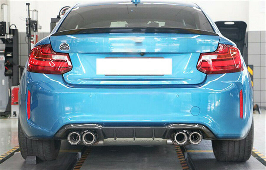2.5-3inch Inlet Real Carbon Fiber Exhaust pipe For BMW M2 F87 M3 F80 M4 F82 F83