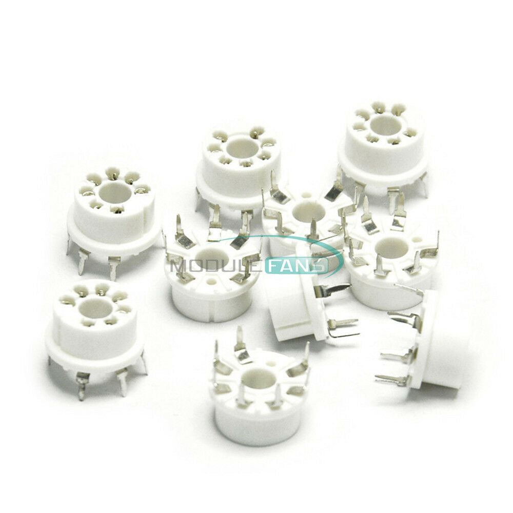 5PCS Mounting Base White Socket MQ2/MQ3/MQ7/MQ9/MQ135 Gas Sensors For Arduino M