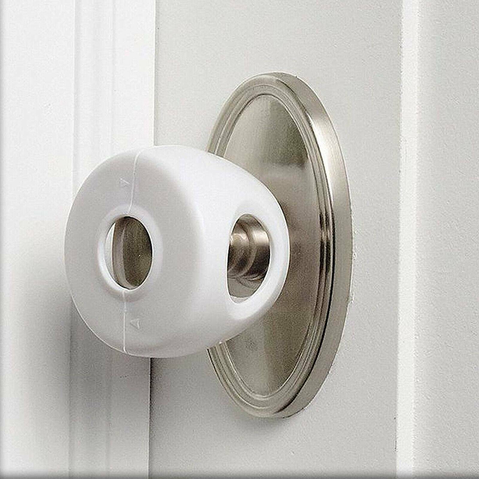 Children Baby Safety Lock Door Knob Cover Child Proof Safe Kids Toddler G.l8