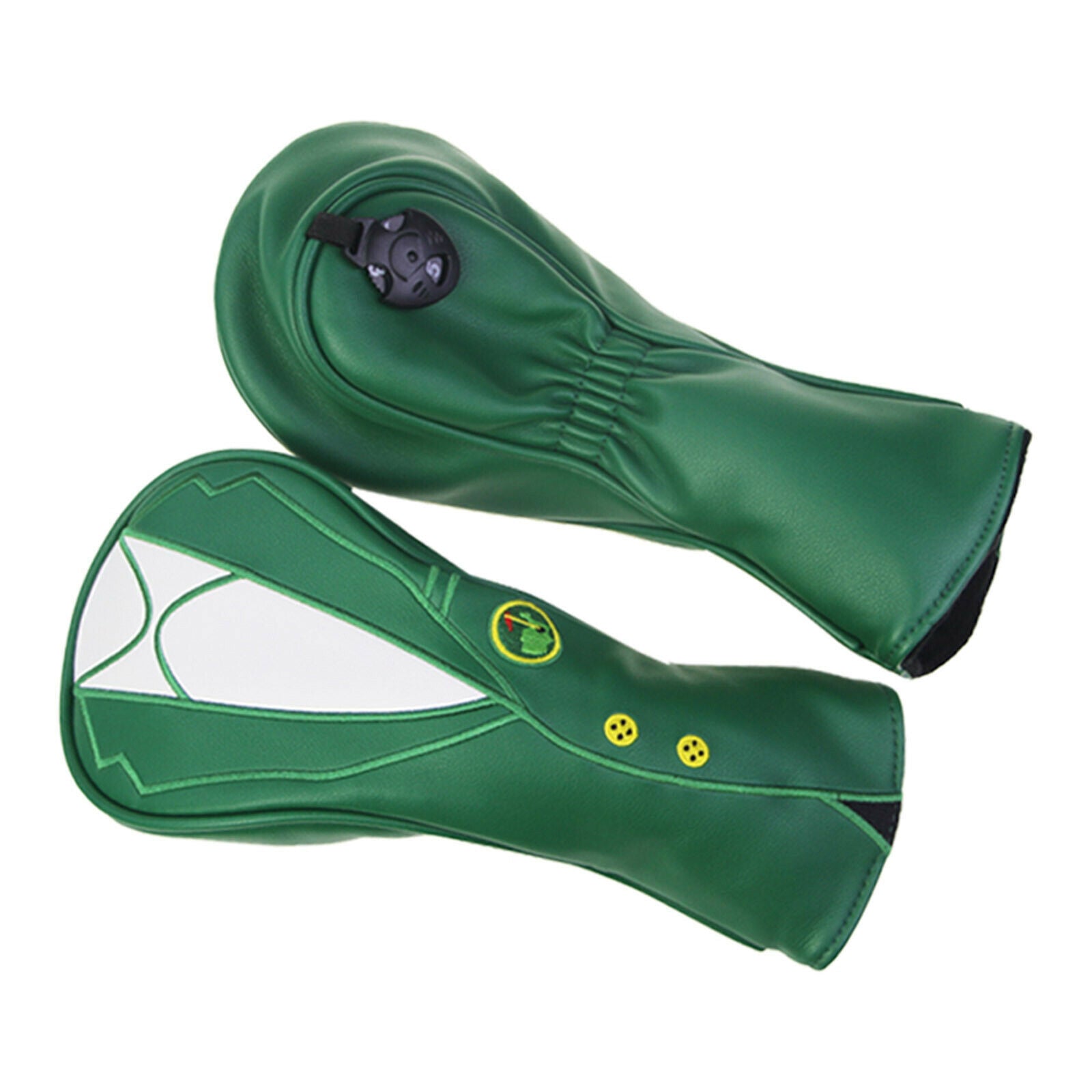 2X Golf Wood Headcover Durable Green Drivers Covers Protector Guard Sleeve UT