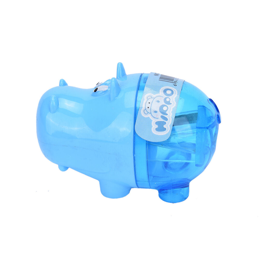 Stationery Hippo Pencil Sharpener with Two Students Kids BD.l8