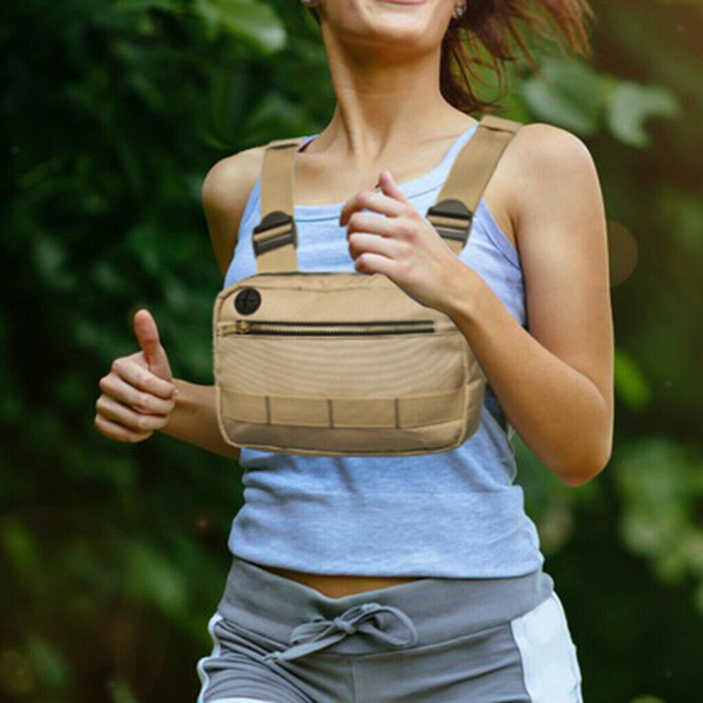 Hiking Chest Day Pack Running Outdoor Sports Chest Bag Sports Shoulder Pouch