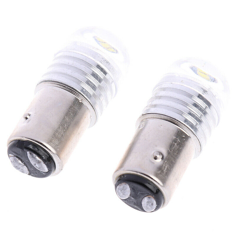 2x 1157 BAY15D P21/5W Led Car Strobe Tail Light BAY White Led Brake Strob.l8