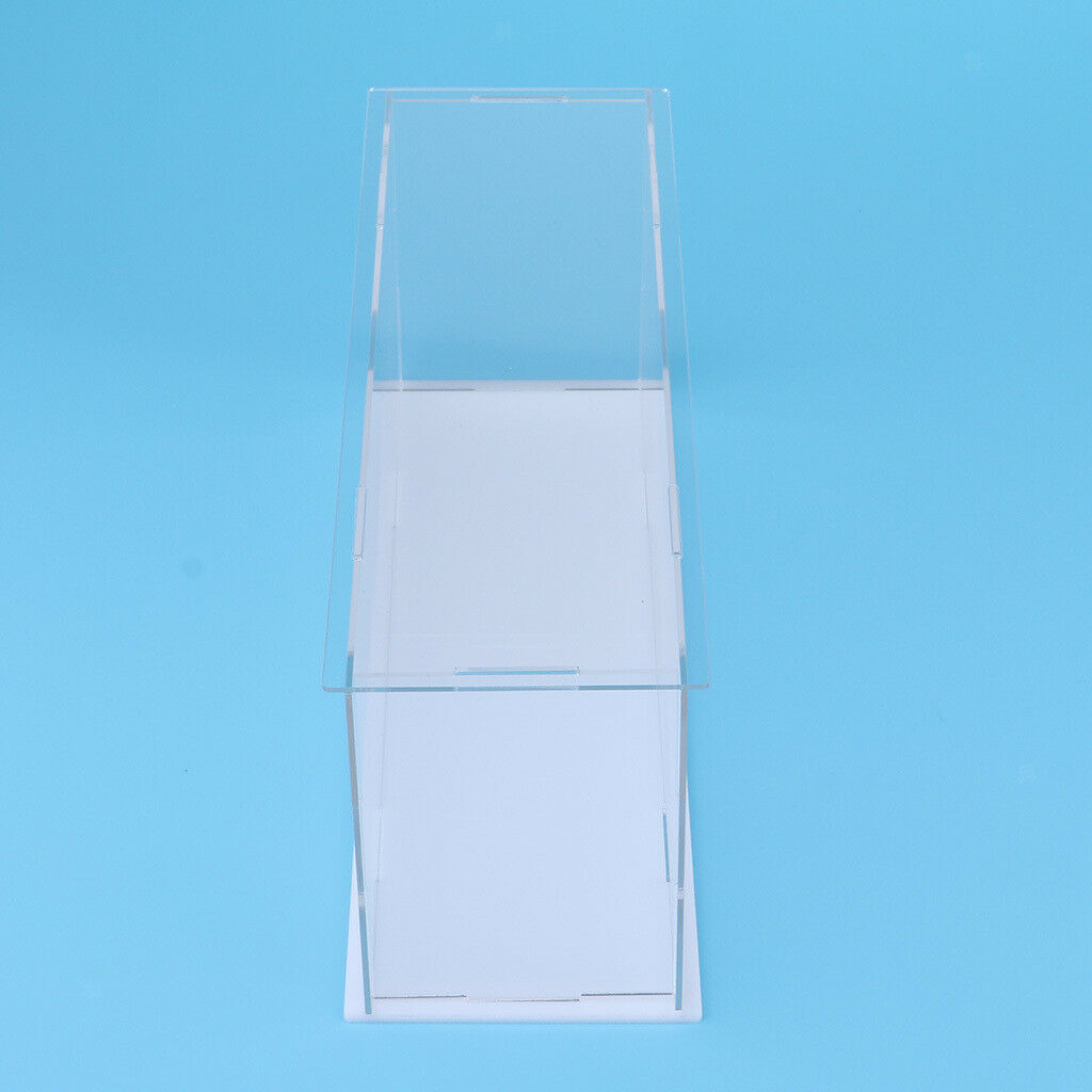 Acrylic Display Case Dustproof Dustproof Box Large Protection Case 11x3.14x4.3''