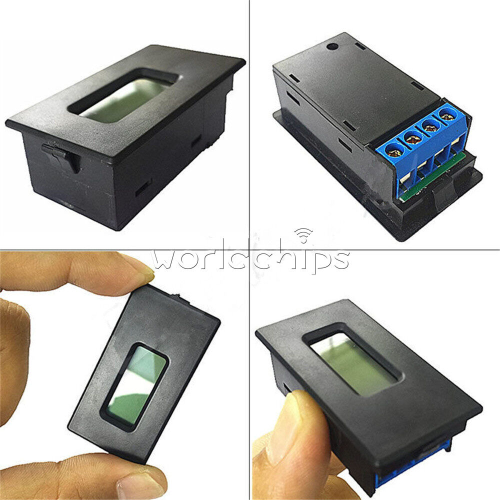 Li-ion Lithium Battery Tester LCD Meter Kit Voltage Current Capacity 18650 26650
