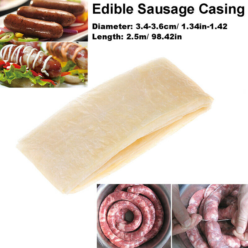 Edible Sausage Casing Packaging Pork Intestine Sausage Tube Casing Sausage T Tt