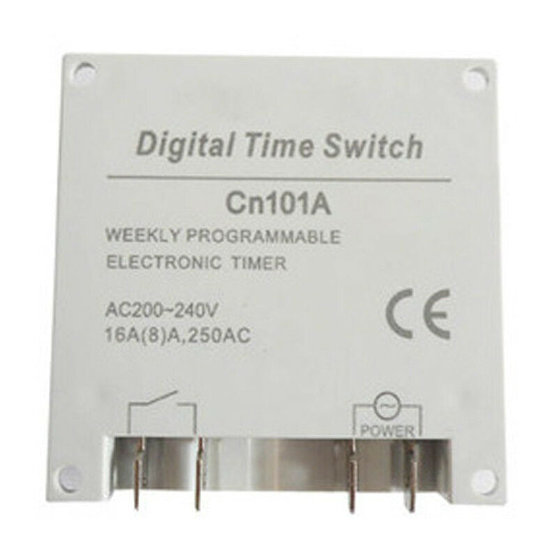 AC220V-240V 16A LCD New Digital Programmable Control Power Timer Time Switch