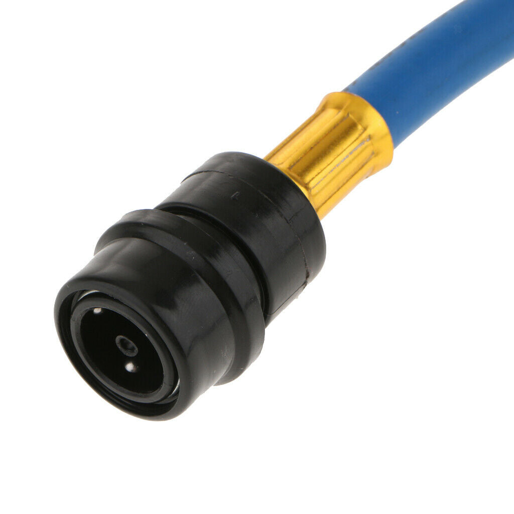 R134A Air Conditioning Recharge Measuring Hose Gauge Valve Refrigerant Pipe