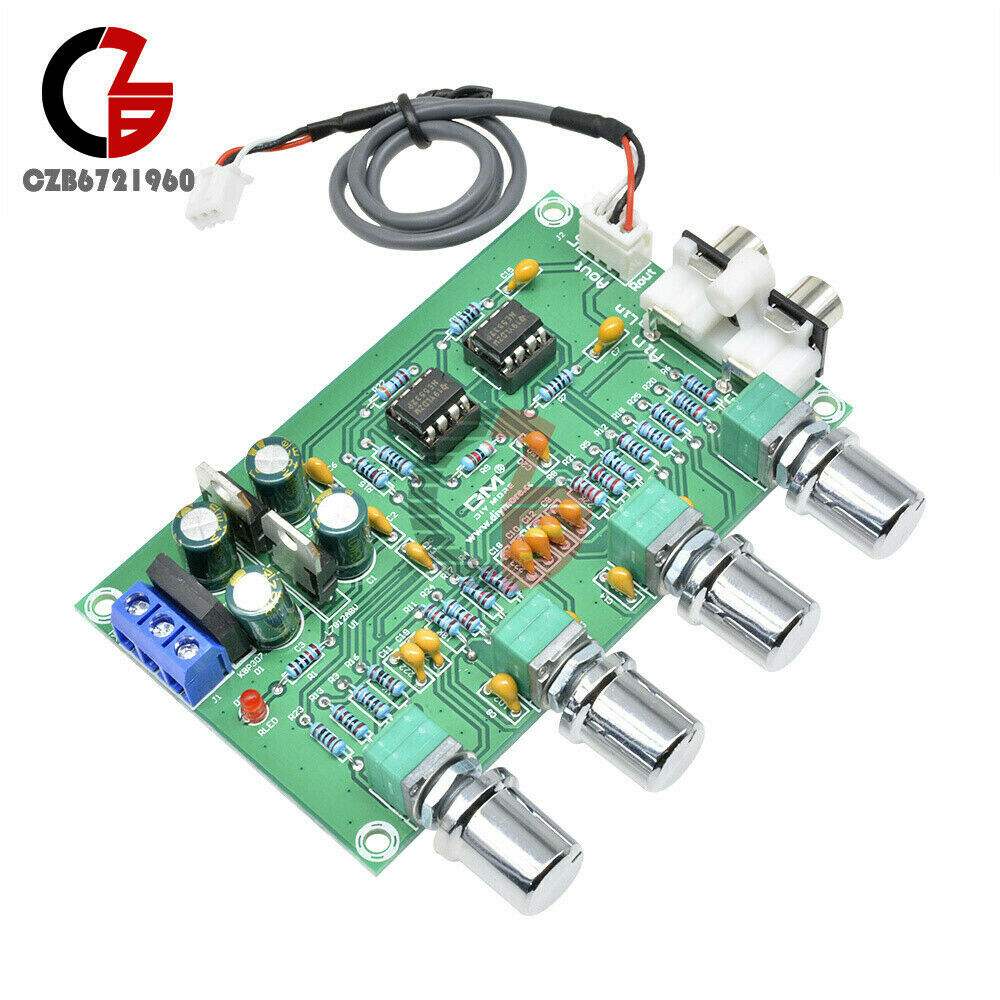 NE5532 Stereo Preamplifier Tone Board 2Channel Audio Amplifier Board Module