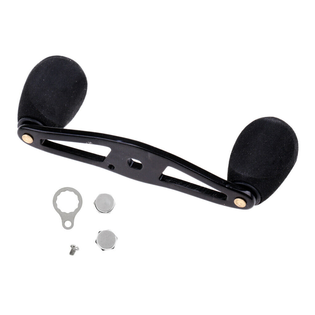 Metal Fishing Reel Handle EVA Knob for Baitcasting Reel with Mounting Kit