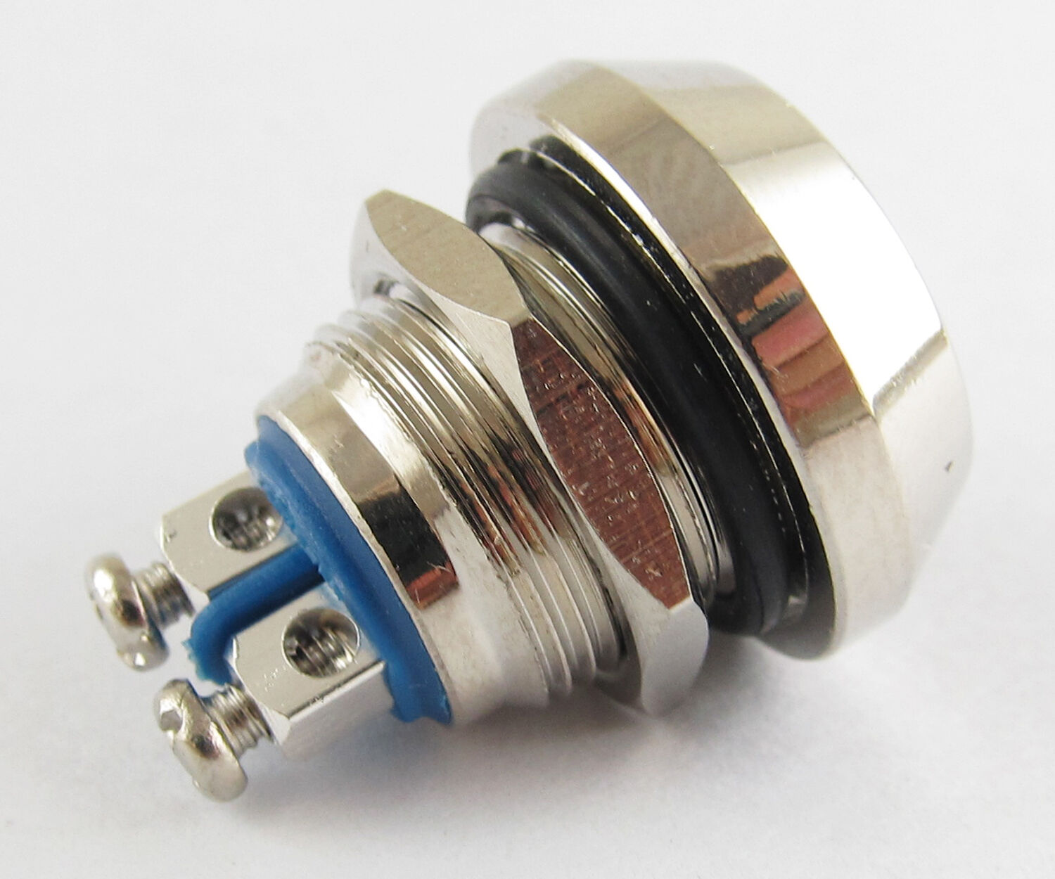 5pcs New 36V 2A Metal Round Push Button Waterproof Resetable Switch 12mm QN12-A3