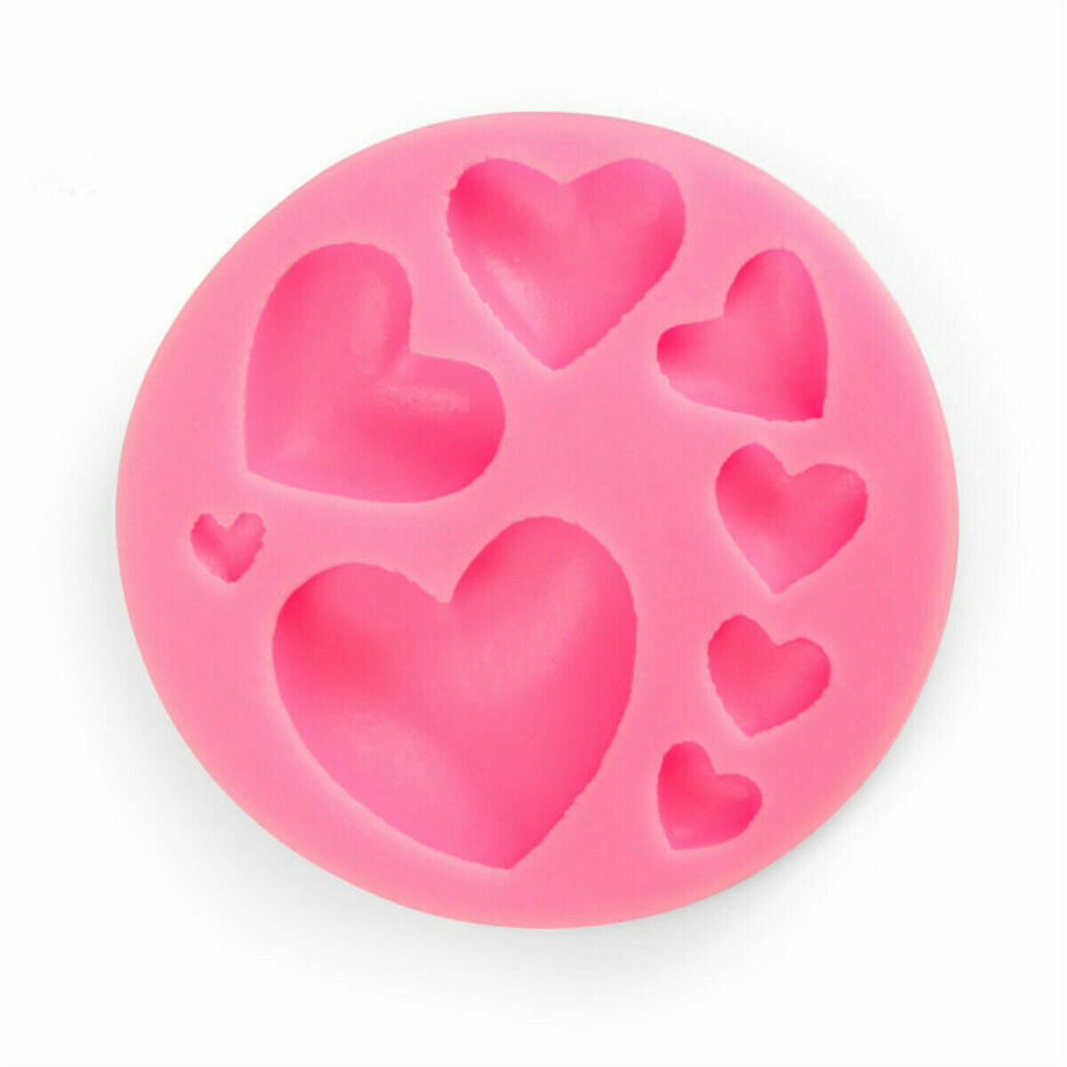 Loving Heart Shaped Silicone Baking Mold Fondant Chocolate Candy Pastry Mould
