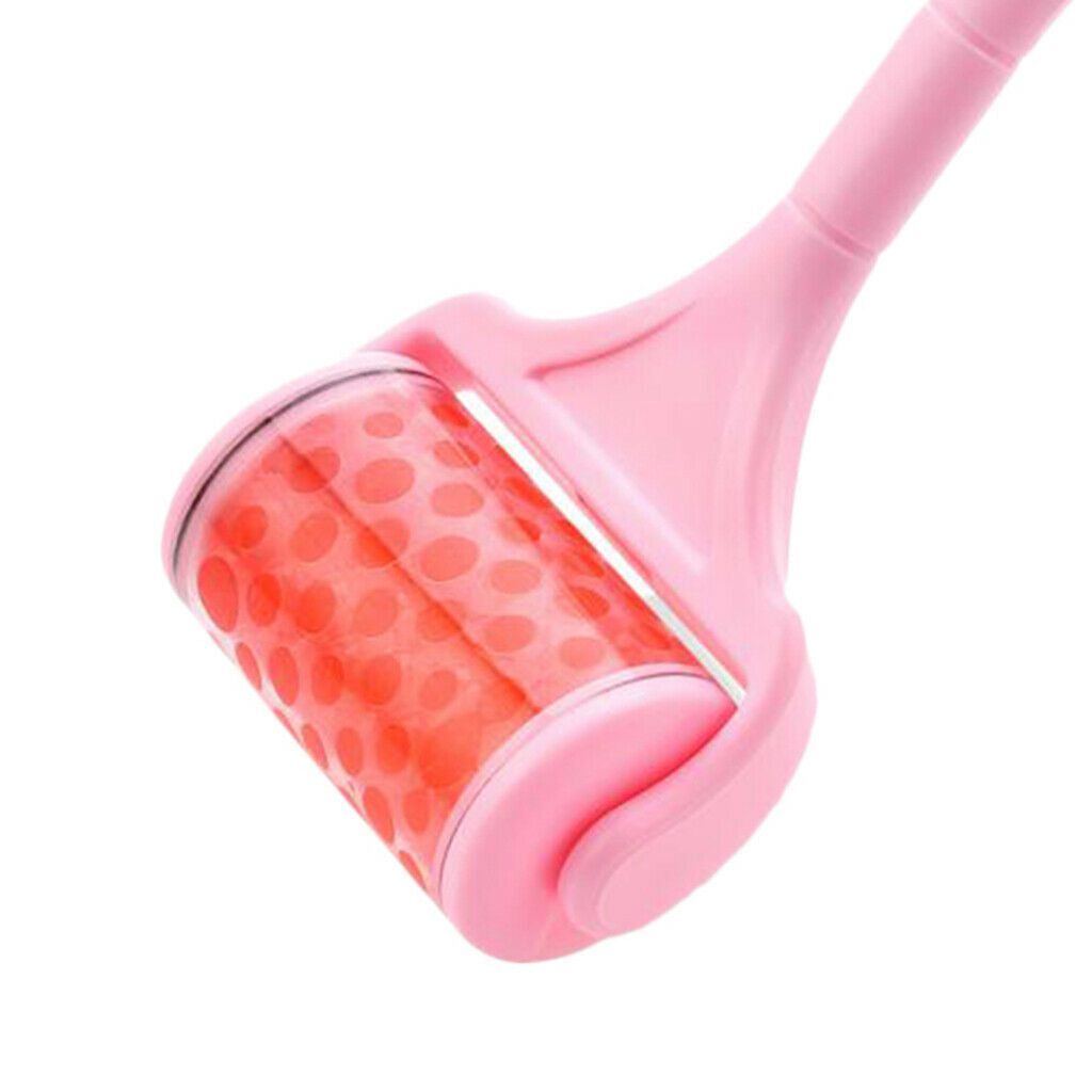 Pink Roller Beauty Ice Roller Face Body Arm Foot Massage Skin Care Tool