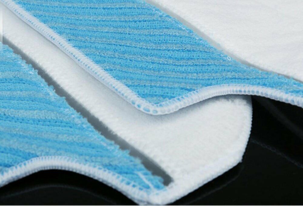 4x Wet & Dry Microfiber Mop Pad Cloth For Ecovacs Deebot DT85 DT83 eDM81 M88