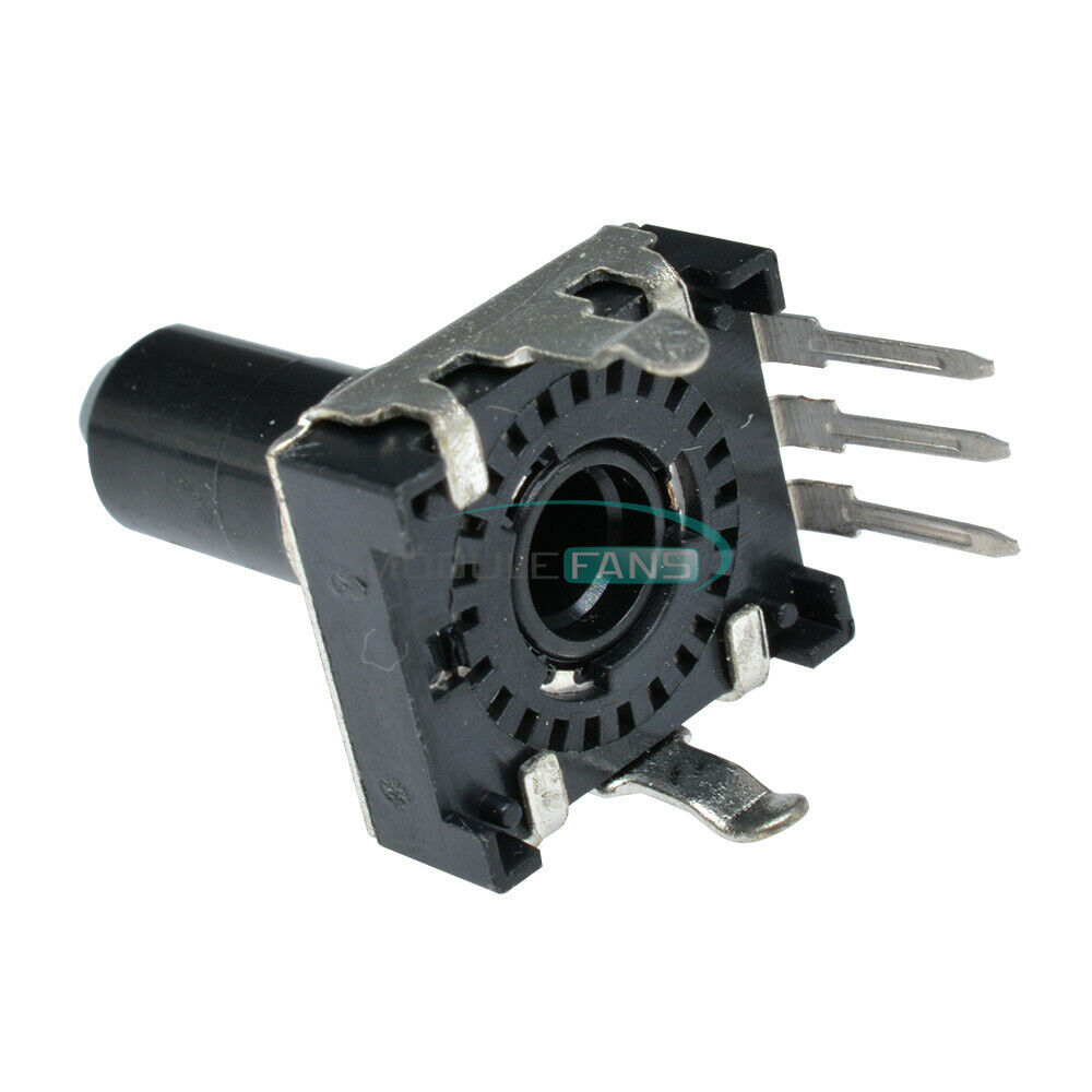 2Pcs Rotary encoder EC12 Audio digital potentiometer 5mm handle