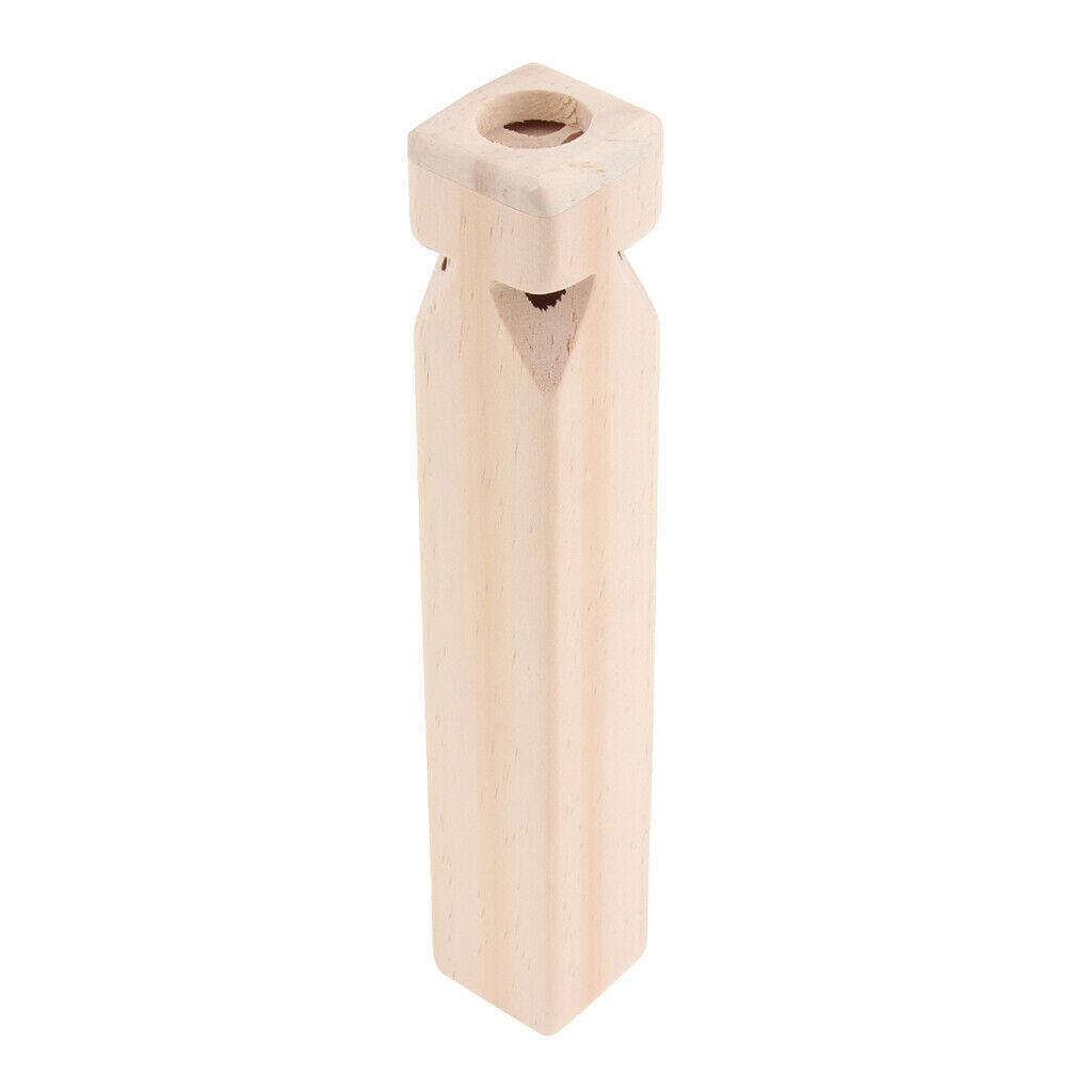 2 Pcs Quite Neat Hand Carved Wooden Whistle Favors, Train Pattern, Whistle