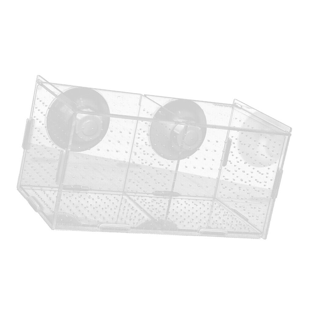 Aquarium Pet Fish Tank Guppy Breeding Breeder Rearing Box Hatchery #1