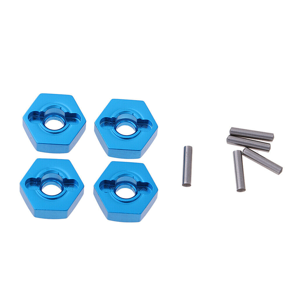 Aluminum Wheel Hex Drive for HSP 94122 94123 94111 94188 RC Buggy Truck