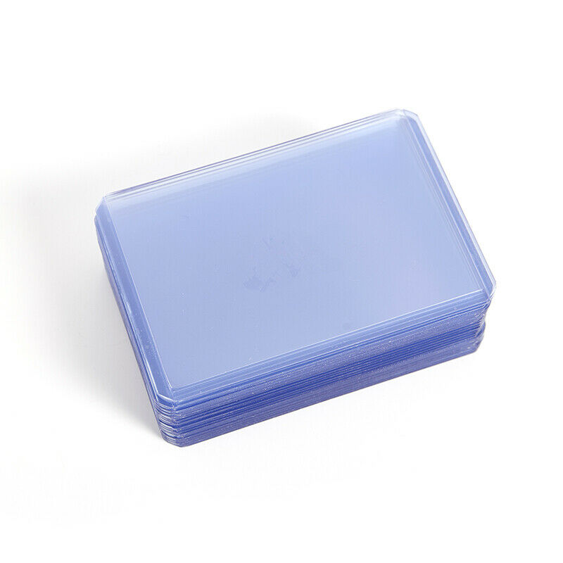 1pc Simple Transparent Plastic Name Card Cover Bank Card Holder Name Card Co KX