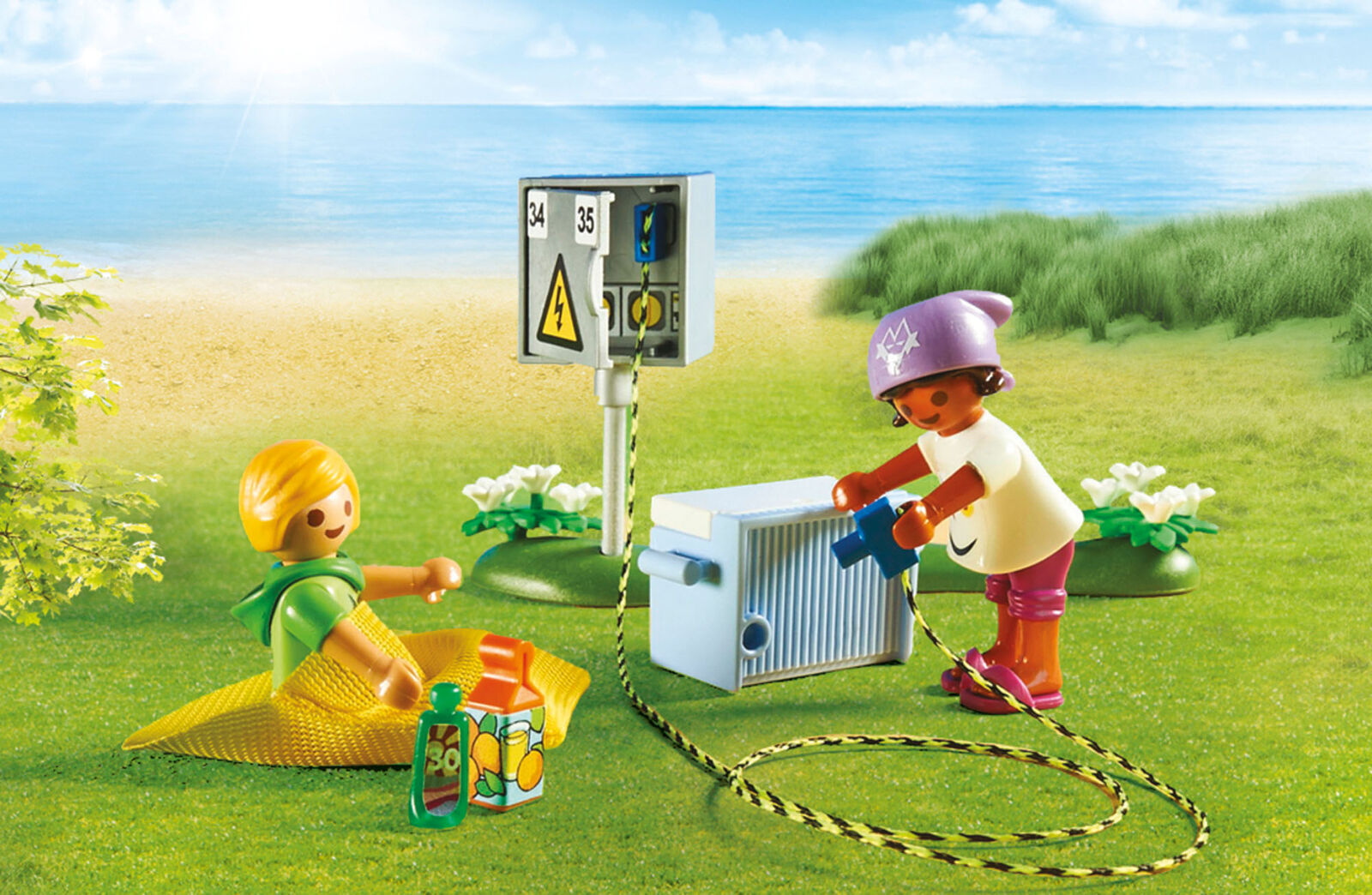 70089 Playmobil Family Fun Campring Trip with Large Tent & Figures inc 78pcs 4+