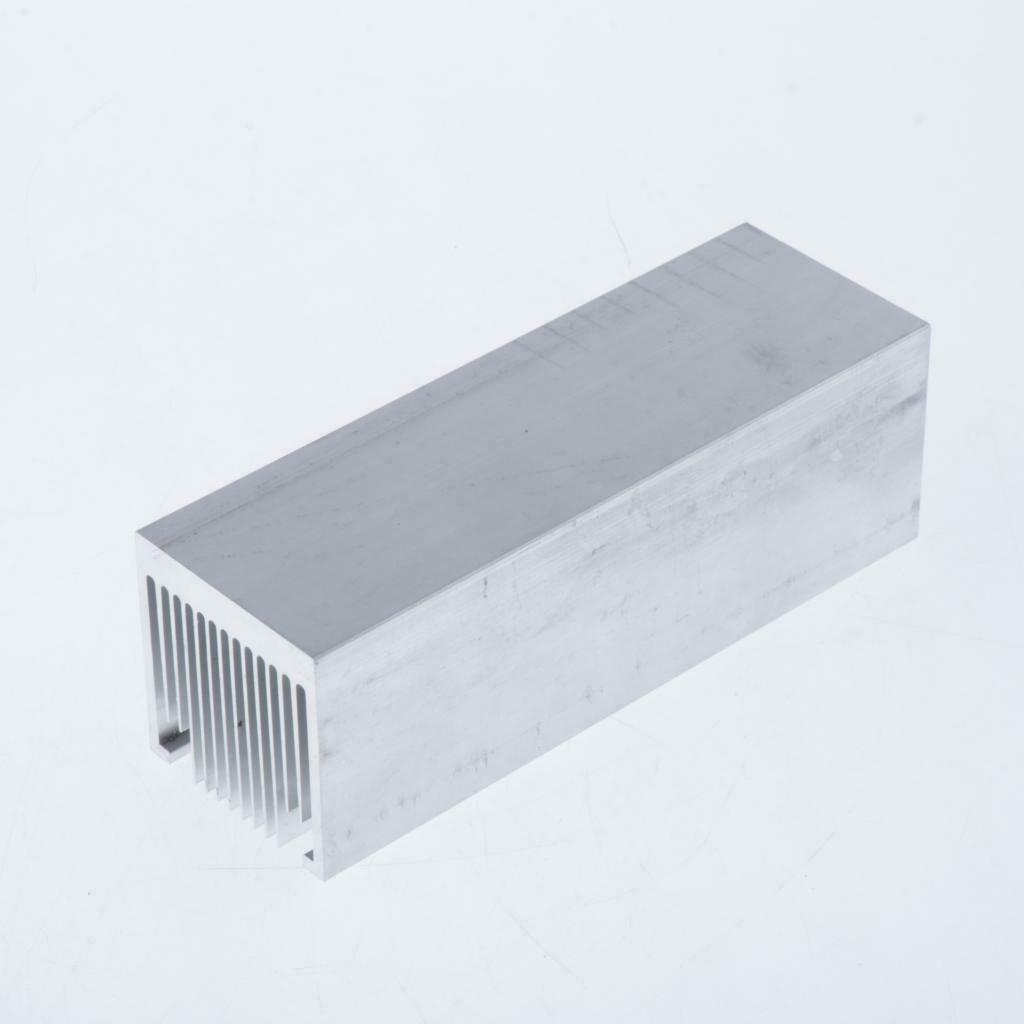 Aluminum LED/CPU/Module Heat Sink Cooling Fin Radiator Pad 50x50x150mm