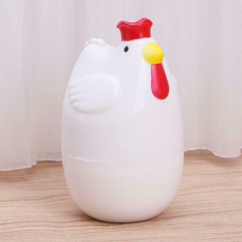 Home Chicken Shaped Microwave One Egg Boiler Cooker Kitchen Cooking Appliance