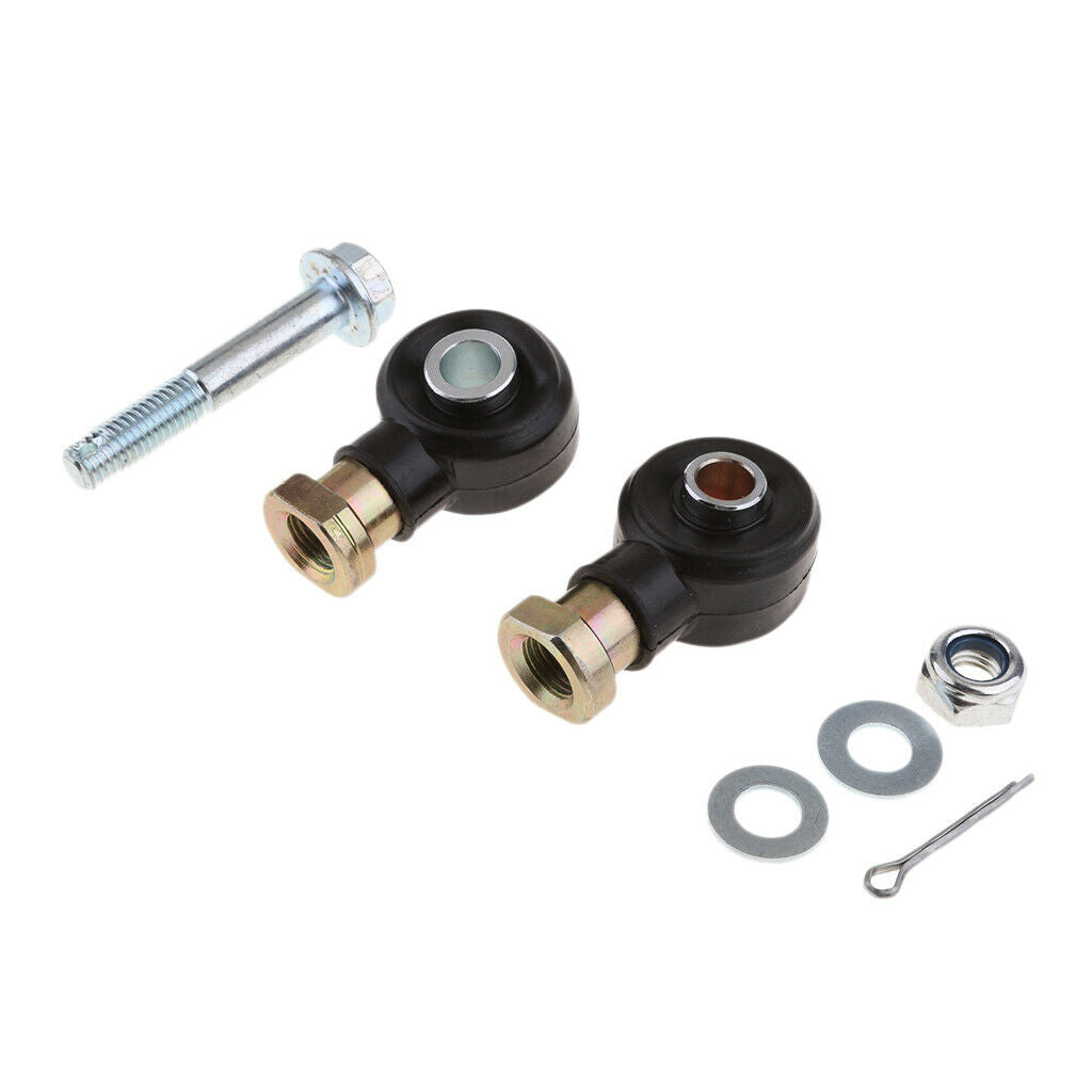 2pcs Steering Inner Outer Tie Rod Ends Assemblies for Polaris