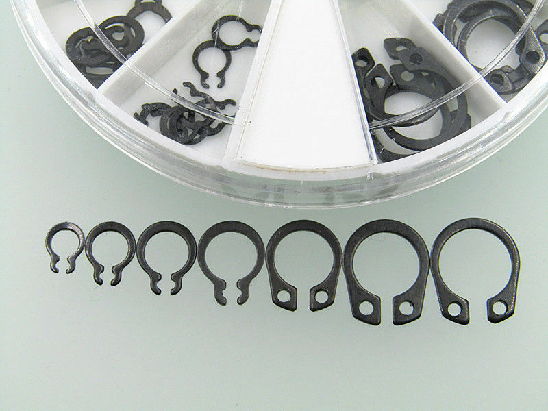 M4-M10 External Circlips E-Clip Assortment Kit 70 pcs