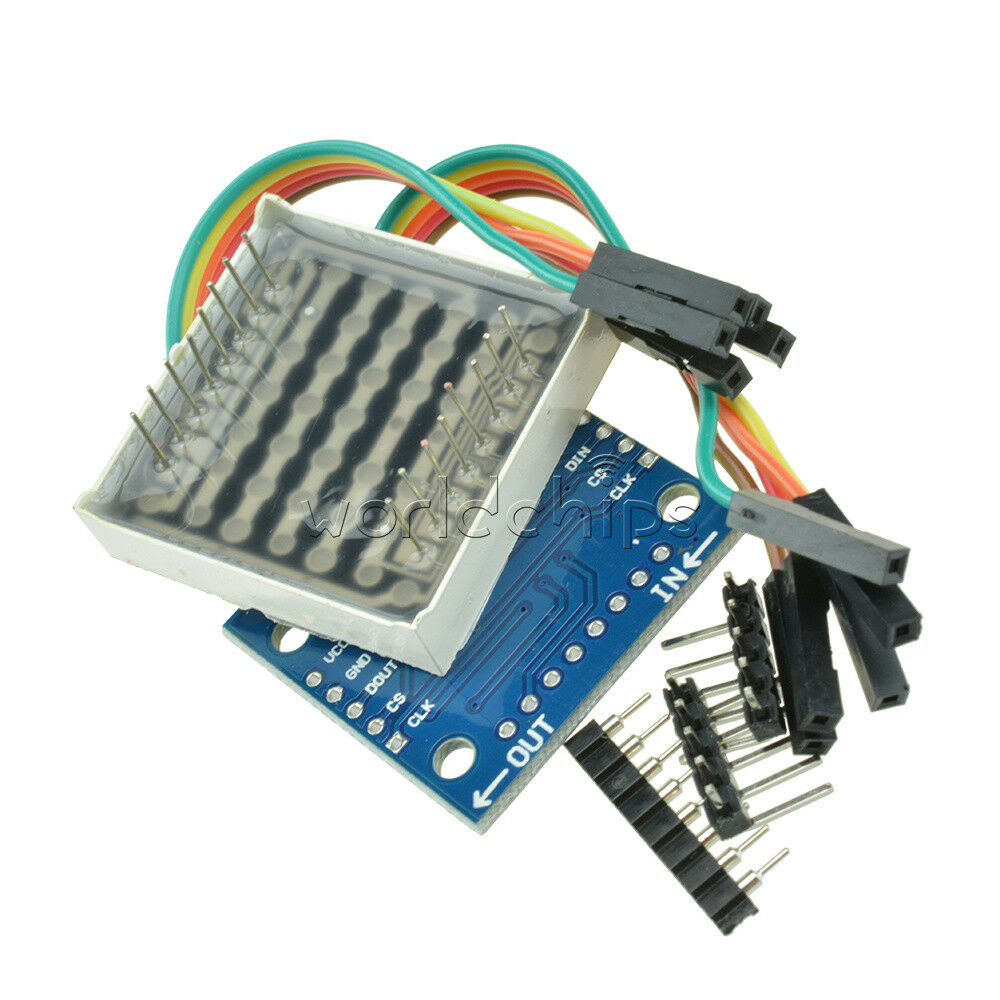 MAX7219 MAX7219EWG Dot matrix module MCU control Display module DIY kit