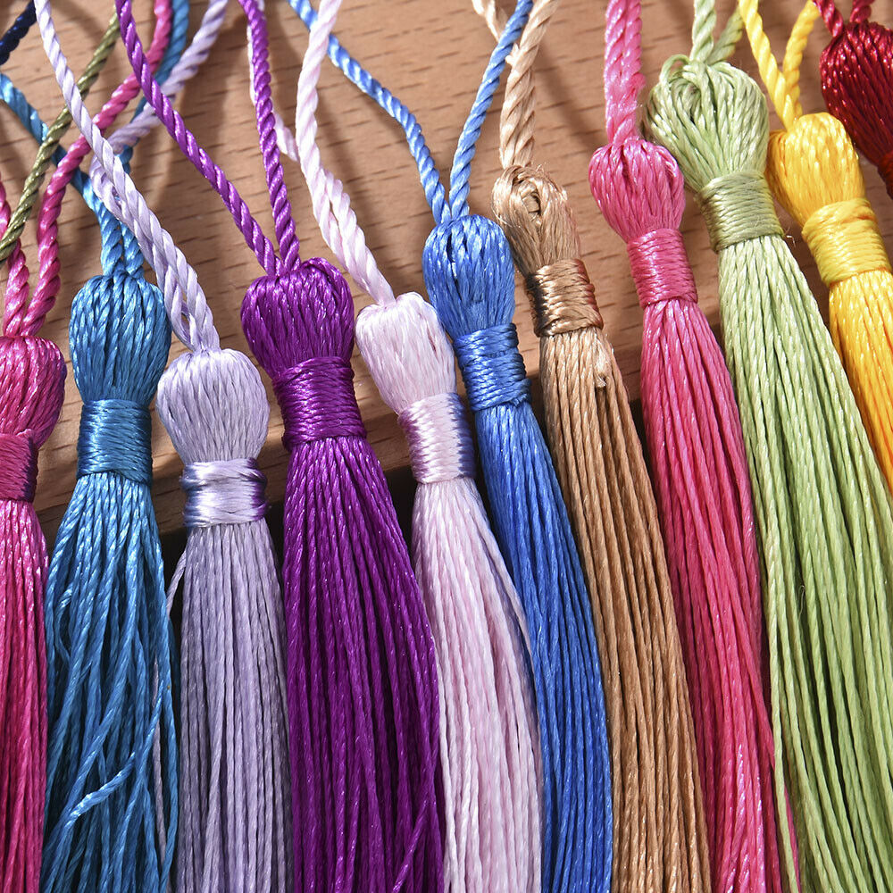 30*/Set DIY Tassels Crafts for Souvenir Bookmarks Jewelry Making Accessories Set