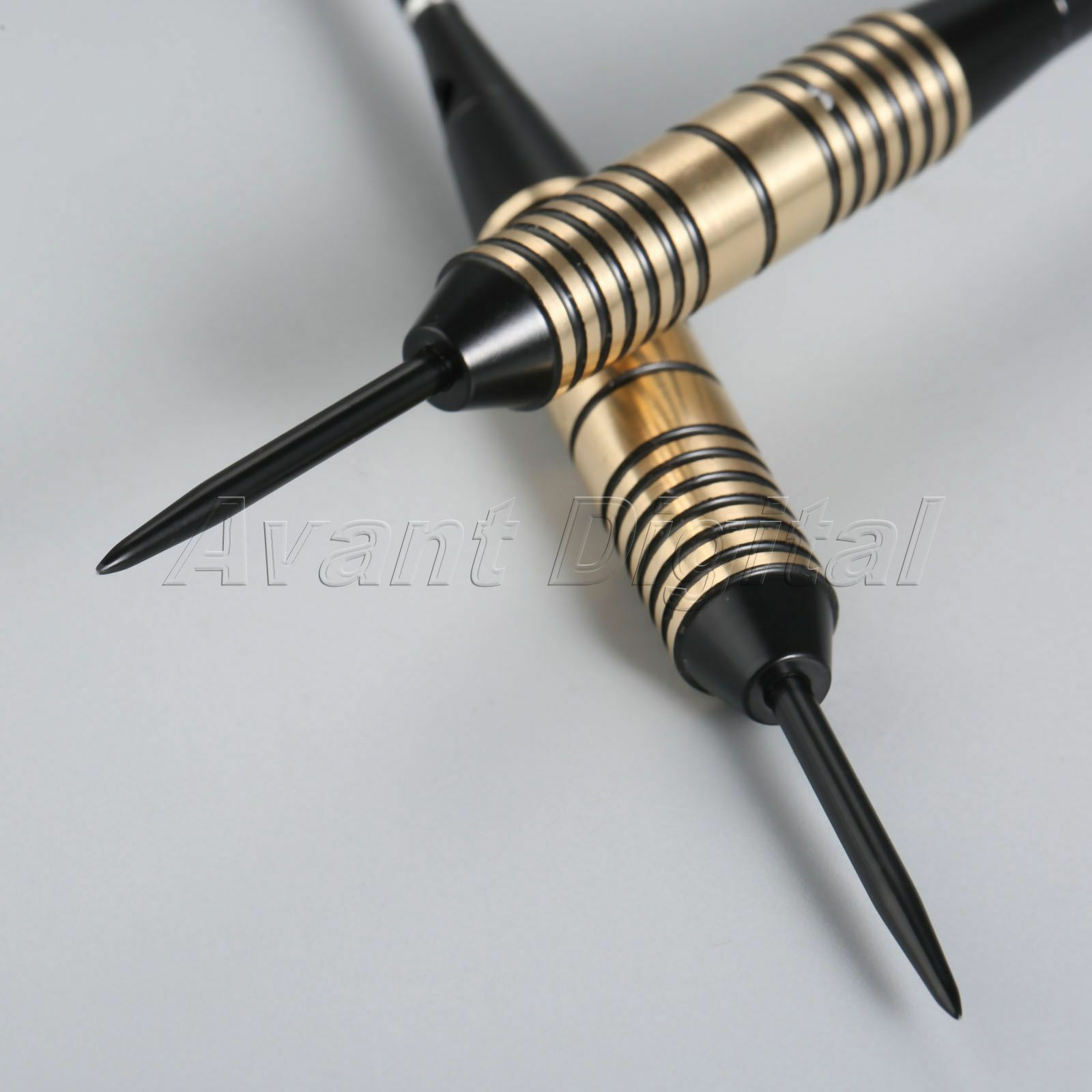 3Pcs Box Set Brass Barrels Darts Aluminum & Plastic Dart Shafts with Flights 26g