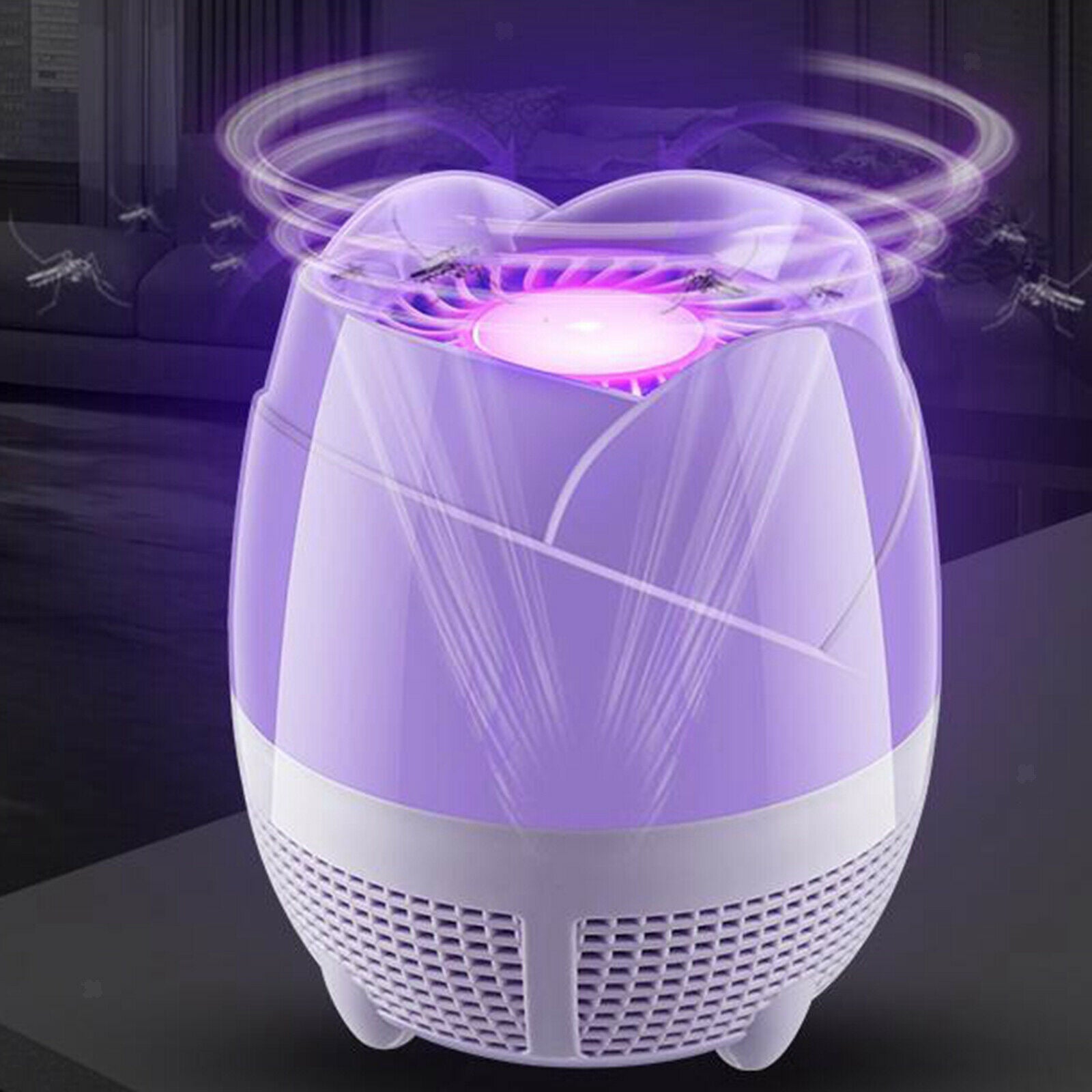 Mosquito Killer Lamp Pest Control Fly Bug Zapper USB DC5V 3W for Bedroom