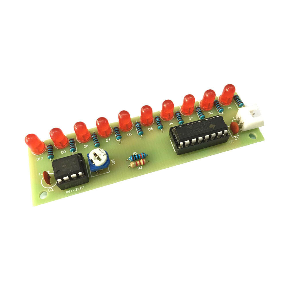 NE555+CD4017 3-5V Water Lamp Kits Water Flowing Lamp Suite(Final Version)