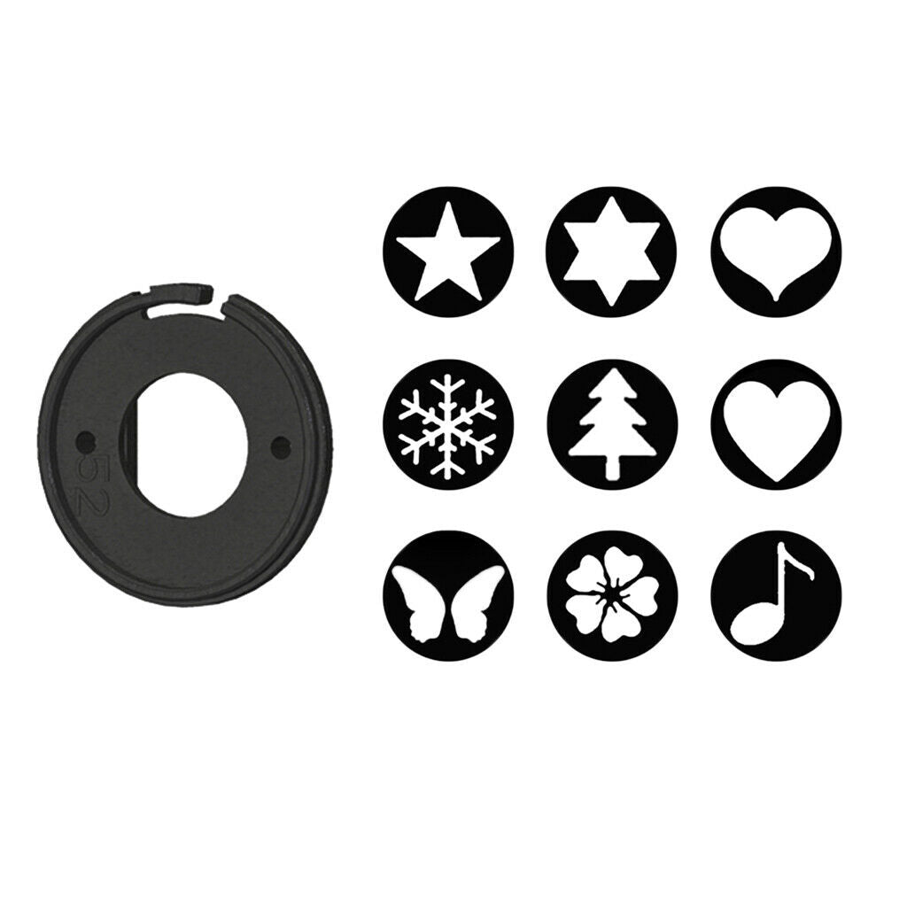 52mm Fixed Prime Zoom Lens Accessory Kit Bokeh Effect Filter with Protective
