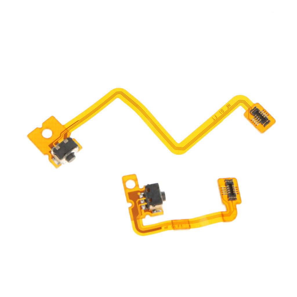 Left & Right Flex Cable with Shoulder   Button for   3DS Repair