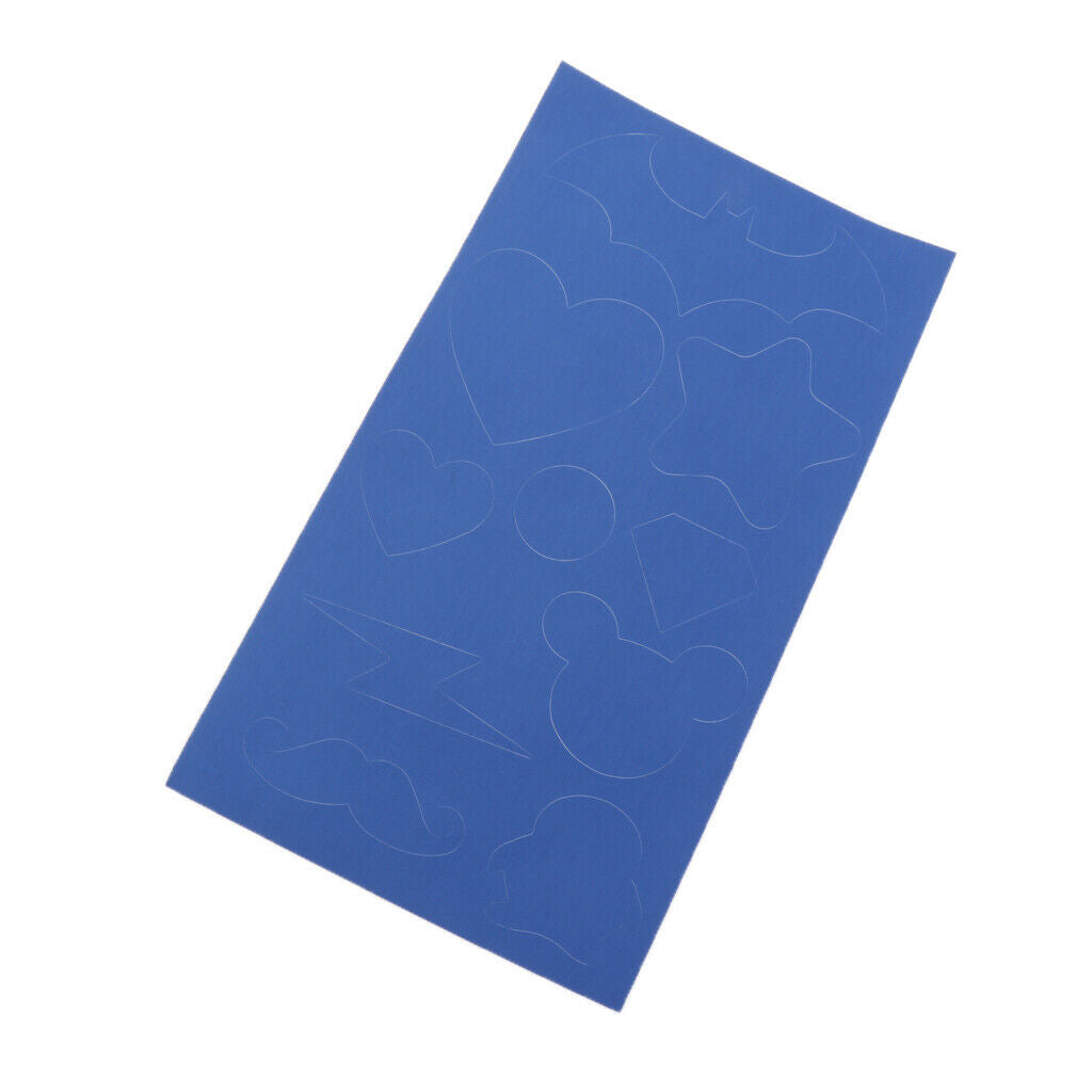 Set of 2pcs Uncoated Nylon Rain Jacket Repair Patches with Outside